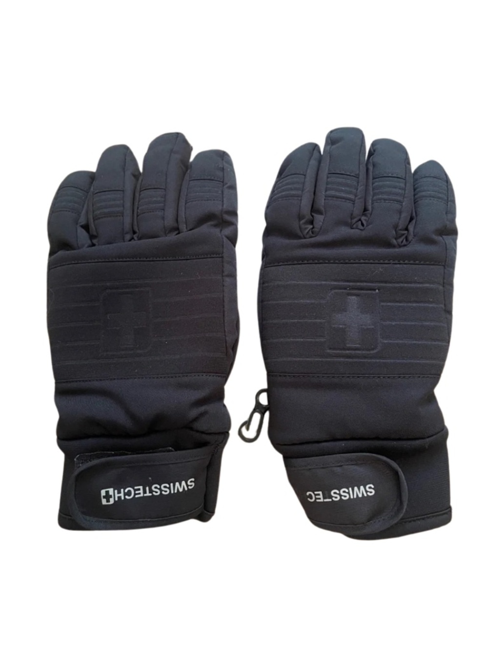 Swiss Tech Black Kids Winter Gloves Kids #0199